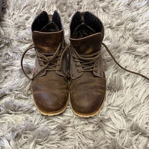 Levi's Dark Brown Leather Boots